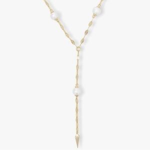 Melinda Maria Perfect Pearl Drop Necklace.